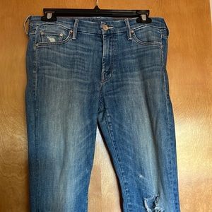 MOTHER The Looker Ankle Chew Size 27